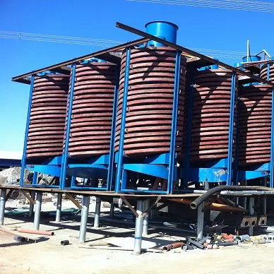 Machine de extraction de cuivre de classificateur en spirale de laboratoire pour le chaulage de asséchage