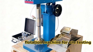 Machine de flottation de laboratoire XFD 12 pour les tests de minerai