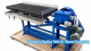 Table vibrante de laboratoire pour les tests de traitement des minéraux